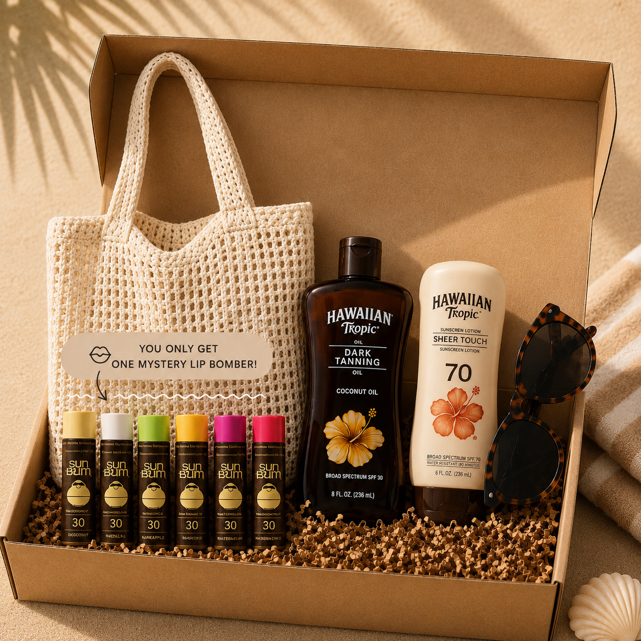 The complete Sunset Club Summer Kit unboxed